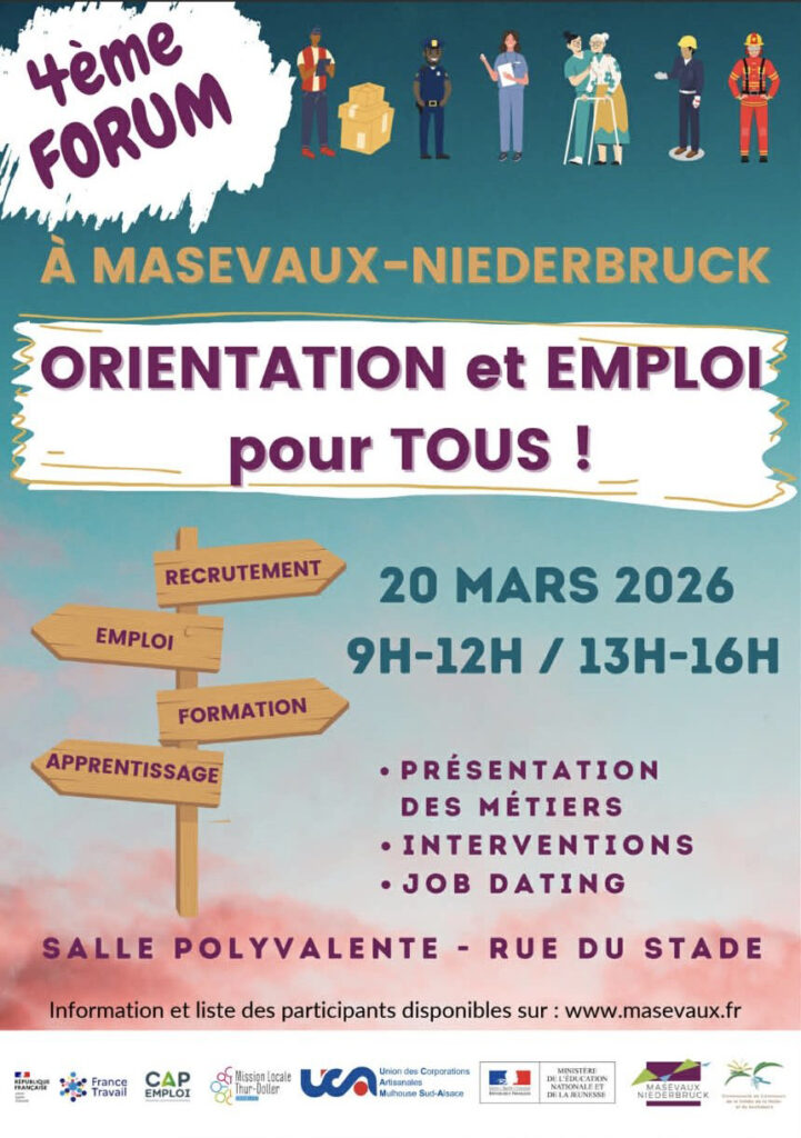 Forum orientation et emploi MASEVAUX